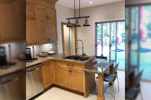 Rénovation de cuisine ouest Montréal